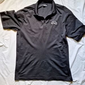 Nike Dri Fit Men's Infinity Performance Polo Shirt Dark Gray Size L